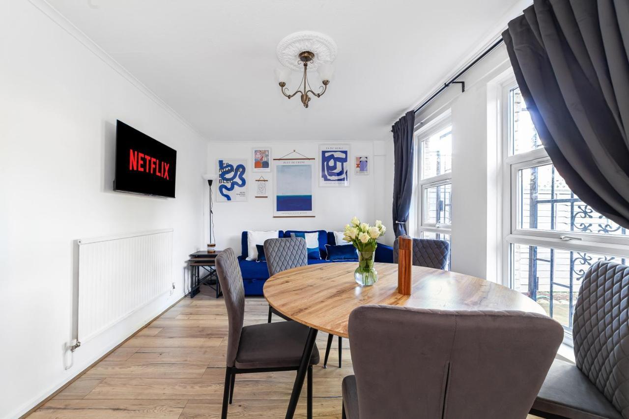 Arte Stays - 3-Bedroom Bright House London, Haggerston, Garden, Parking, 8 Min Walk To Haggerston Station, Weekly Or Monthly Stays, Serviced Accommodation - 7 Guests ภายนอก รูปภาพ