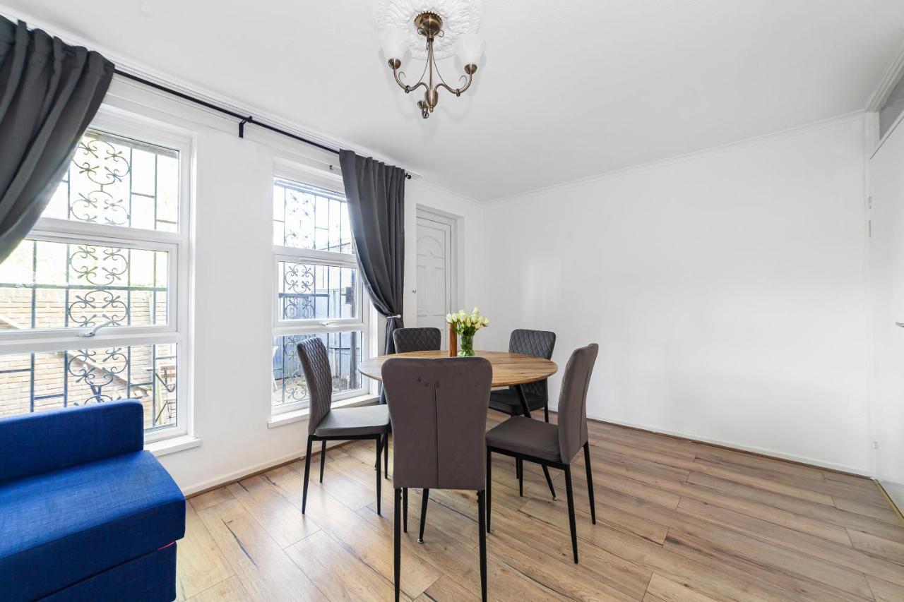 Arte Stays - 3-Bedroom Bright House London, Haggerston, Garden, Parking, 8 Min Walk To Haggerston Station, Weekly Or Monthly Stays, Serviced Accommodation - 7 Guests ภายนอก รูปภาพ